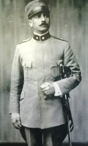 Filippo Marinetti in the First World War.