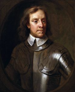 English revolutionary Oliver Cromwell.