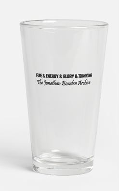 Bowden Pub Glass